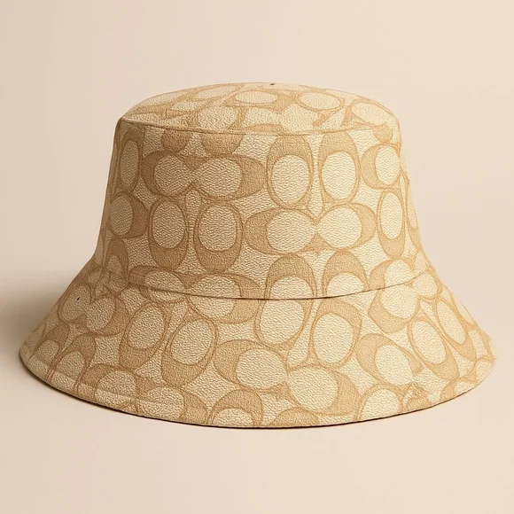 NWOT COACH Signature "C" Jacquard Bucket Hat - Picture 4 of 6